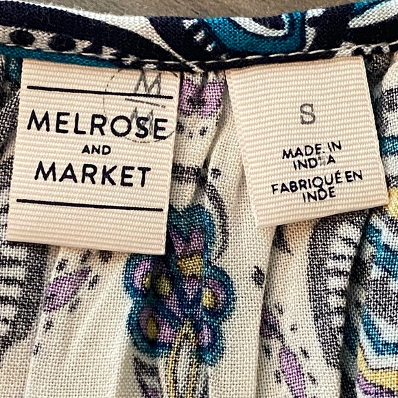 Melrose & Market Sleeveless Boho Cami Top in Small - Picture 6 of 7